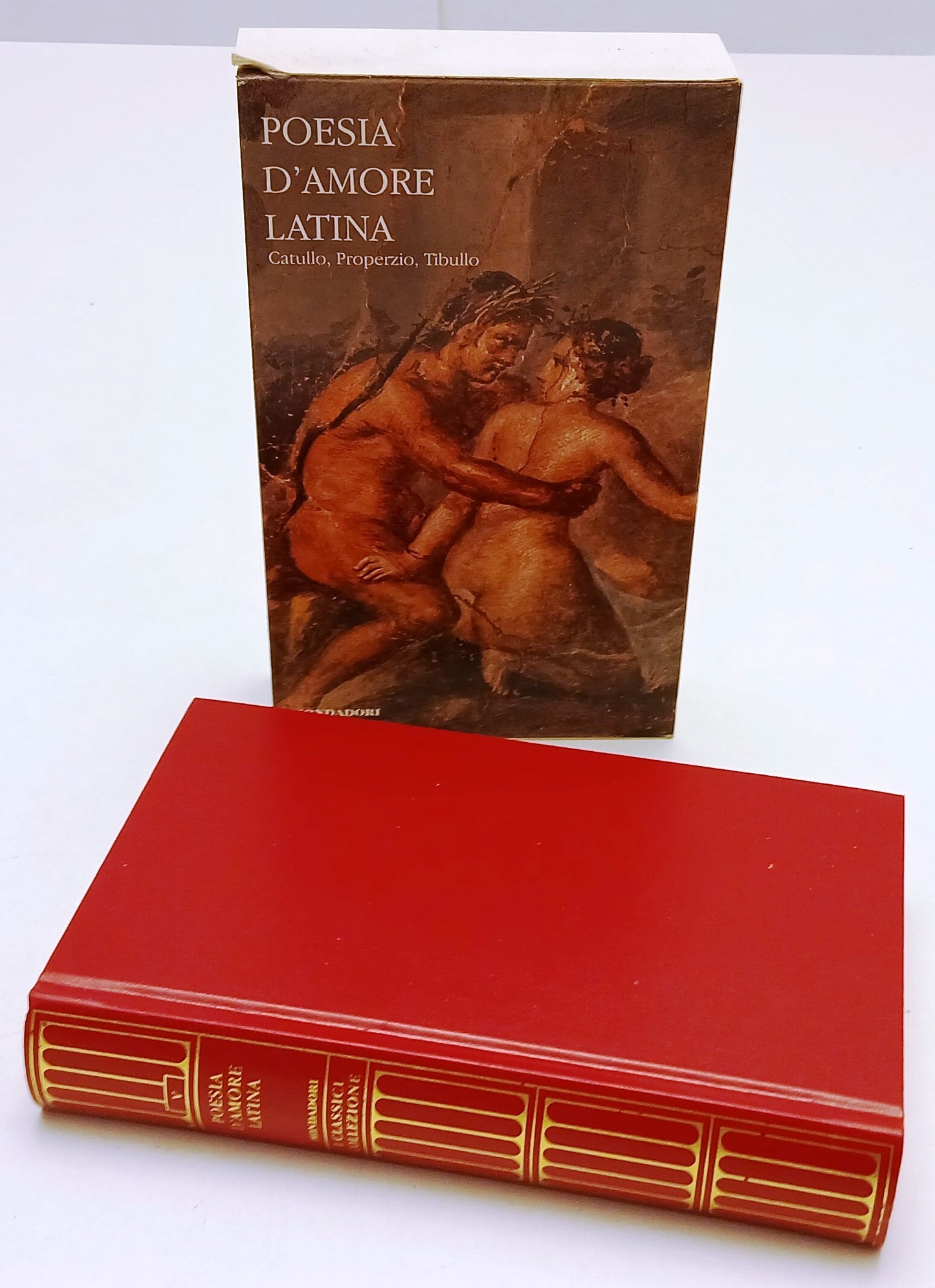 LN- POESIA D'AMORE LATINA- CATULLO- MONDADORI TV SEC- CLASSICI GRECI LATINI- C-XFS