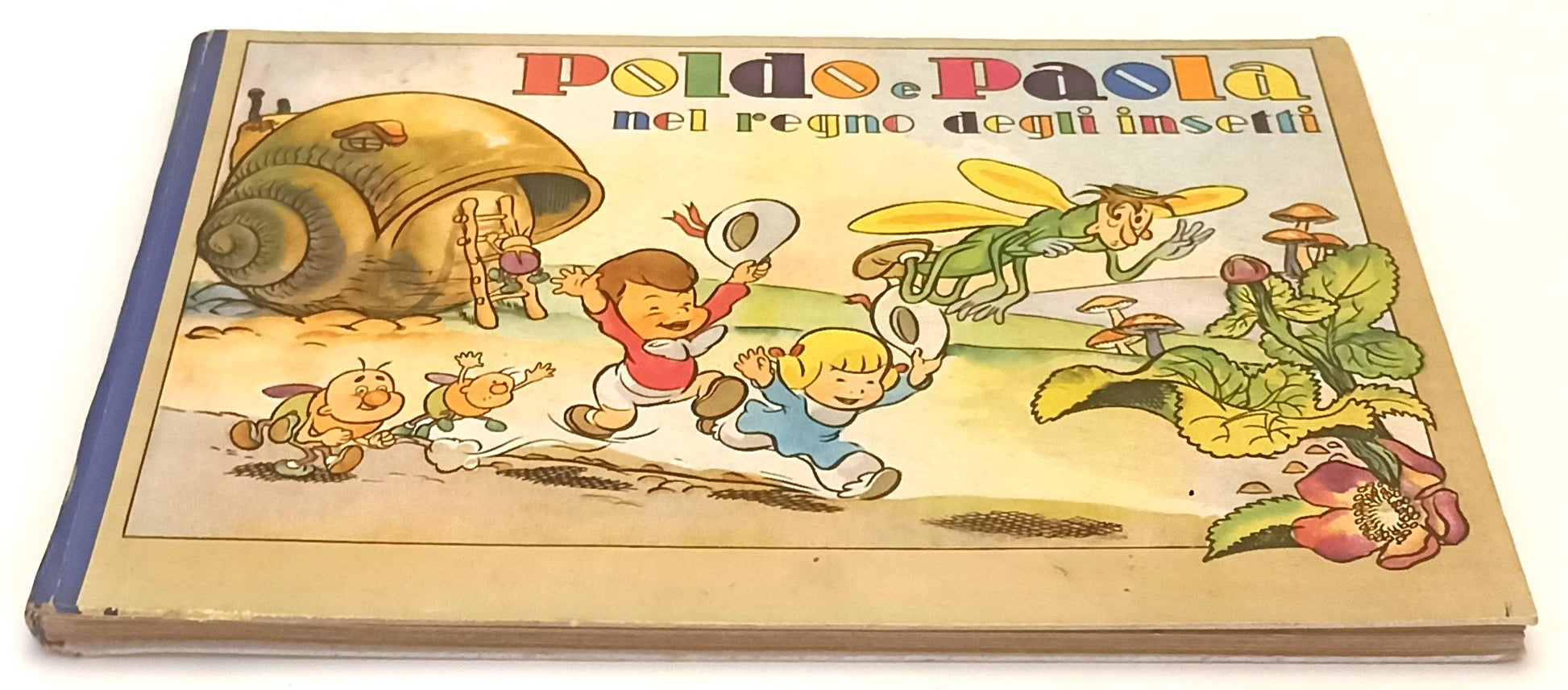 LB- POLDO E PAOLA NEL REGNO DEGLI INSETTI - NINO PAGOTTO FABULA- CICOGNA- YFS699