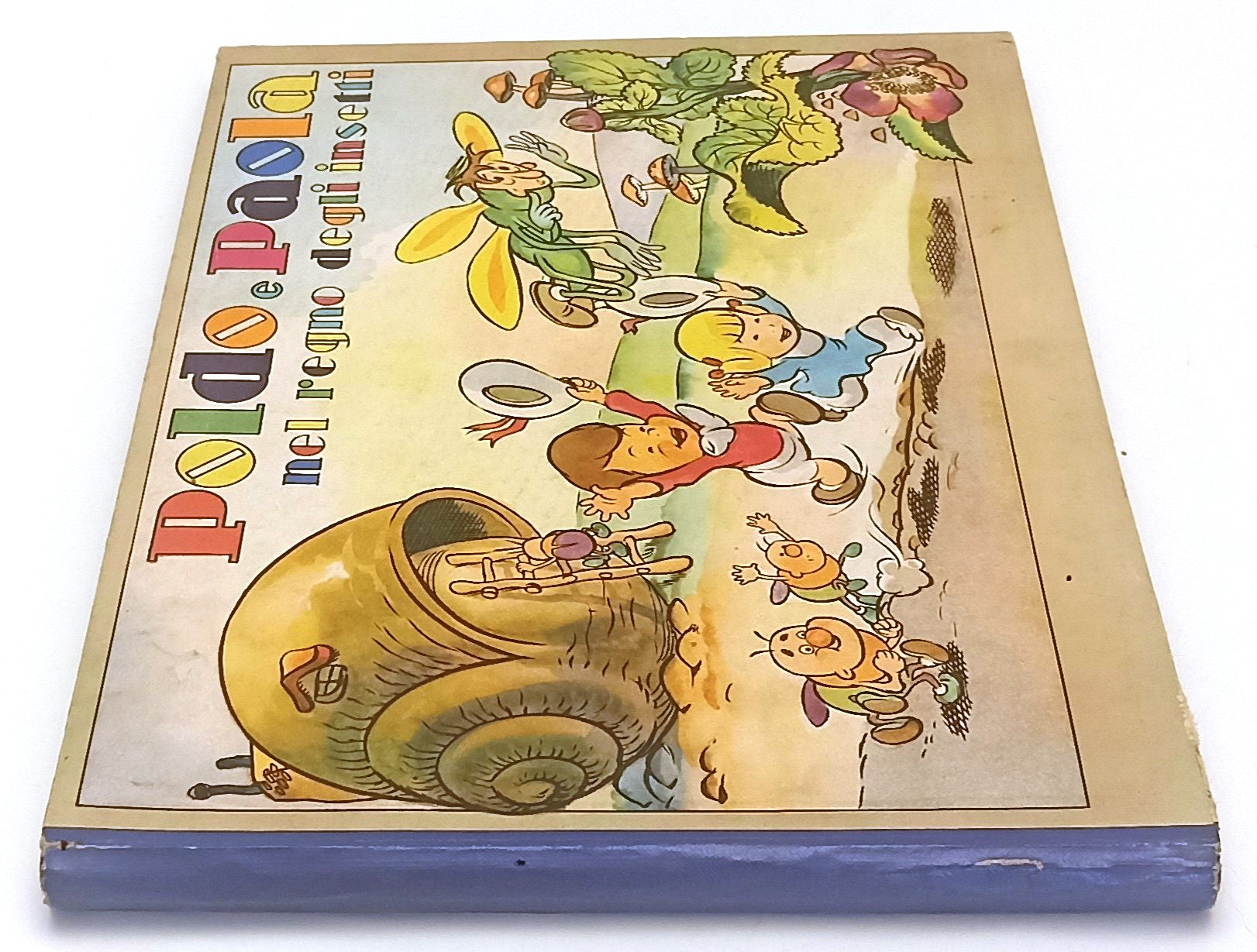 LB- POLDO E PAOLA NEL REGNO DEGLI INSETTI - NINO PAGOTTO FABULA- CICOGNA- YFS699