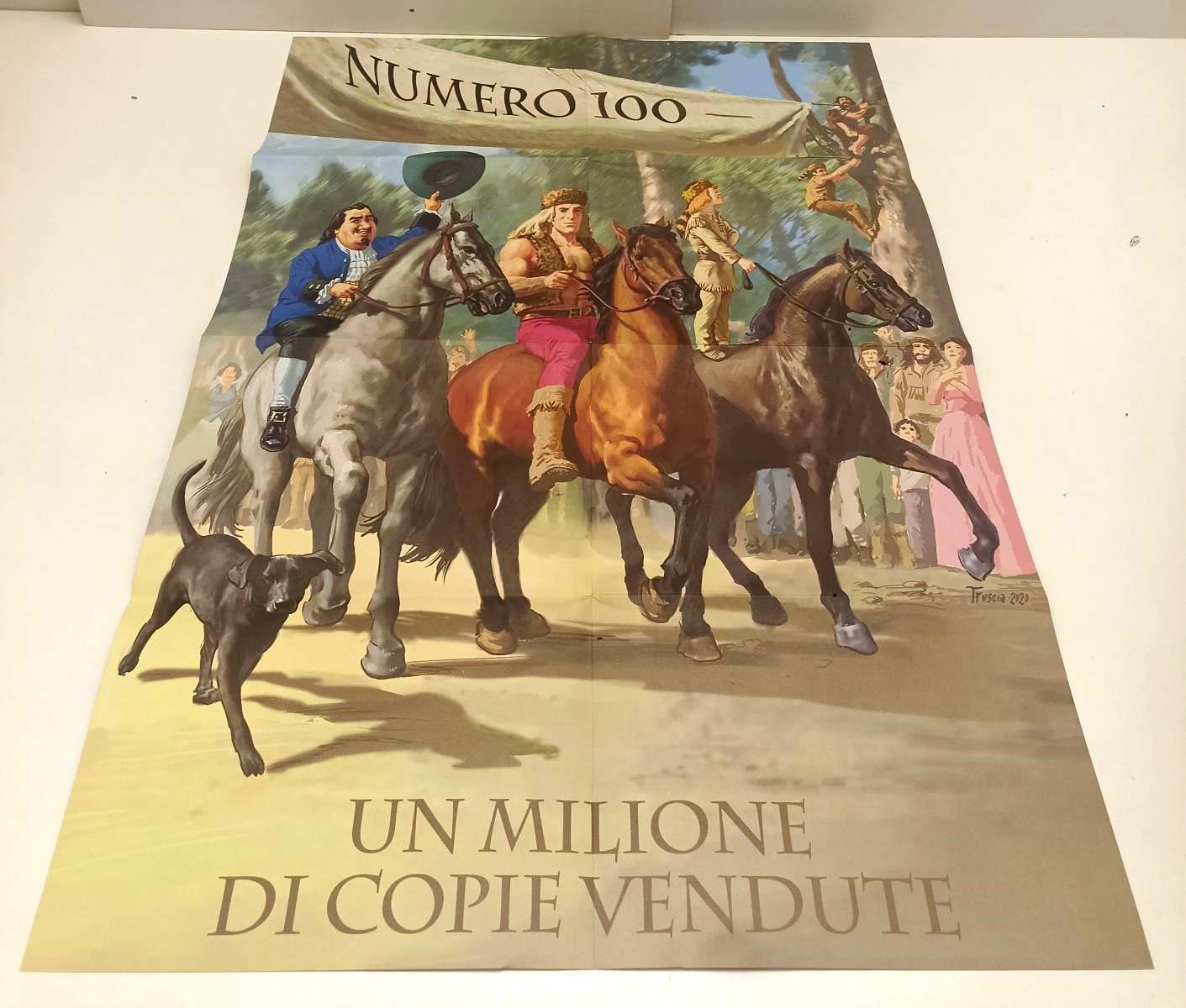 GF- POSTER IL GRANDE BLEK UN MILIONE DI COPIE VENDUTE - IF EDIZIONI - RVSa384