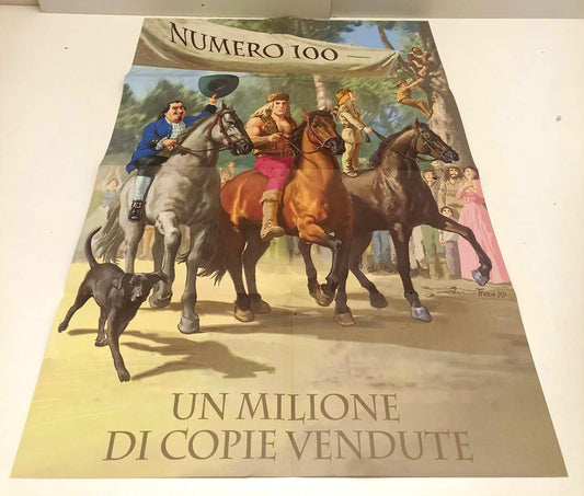 GF- POSTER IL GRANDE BLEK UN MILIONE DI COPIE VENDUTE - IF EDIZIONI - RVSa384