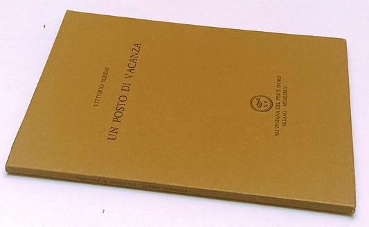 LN- UN POSTO DI VACANZA - VITTORIO SERENI - SCHEIWILLER- ACQUARIO-- 1973- B- XFS