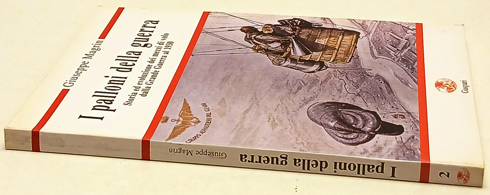 I palloni della guerra Mezzi di volo - Giuseppe Magrin- Gaspari- 1a ed.- ZFS232