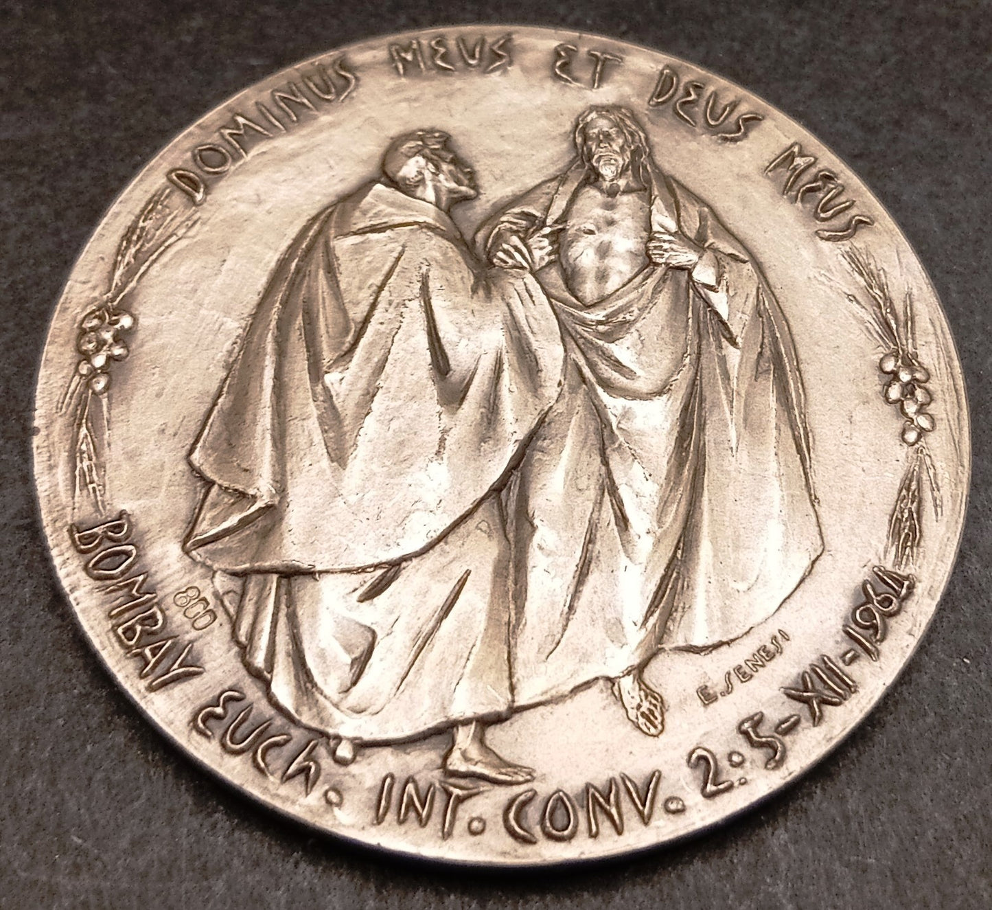 CB- Medaglia Paulus VI in India - Bombay 1961 - Continentibus Episcopos- GTTS177