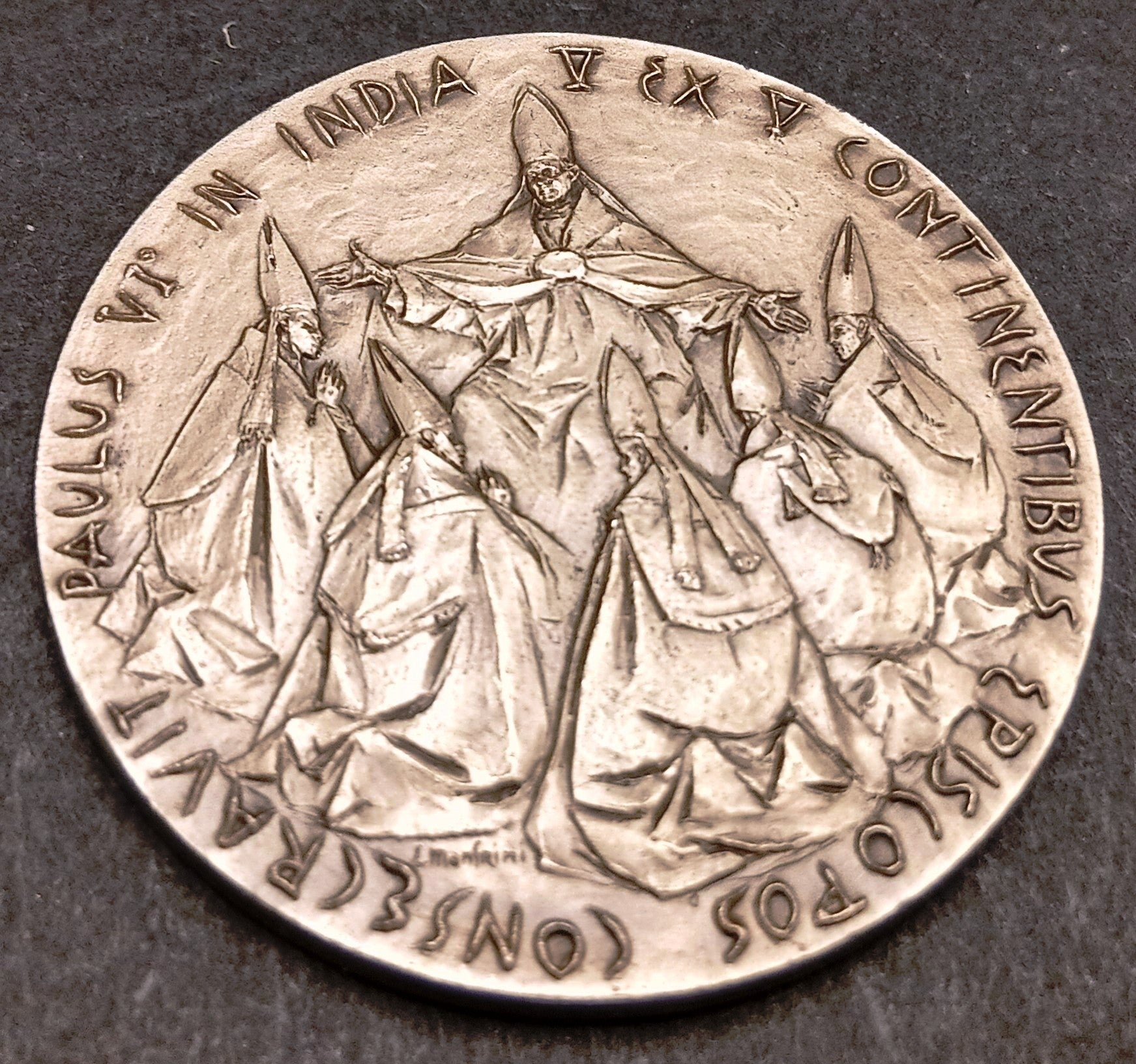 CB- Medaglia Paulus VI in India - Bombay 1961 - Continentibus Episcopos- GTTS177