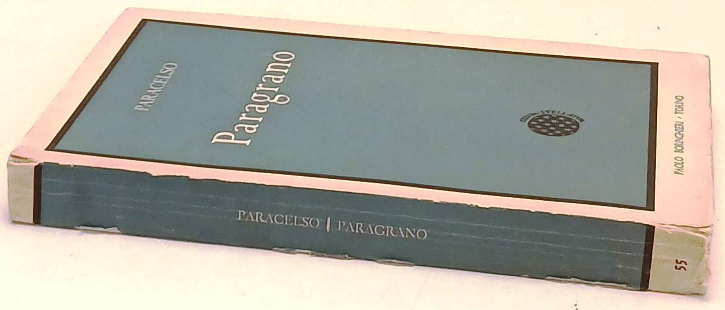 Paragrano - Paracelso - Boringhieri Enciclopedia autori classici- 1a ed.- ZFS159