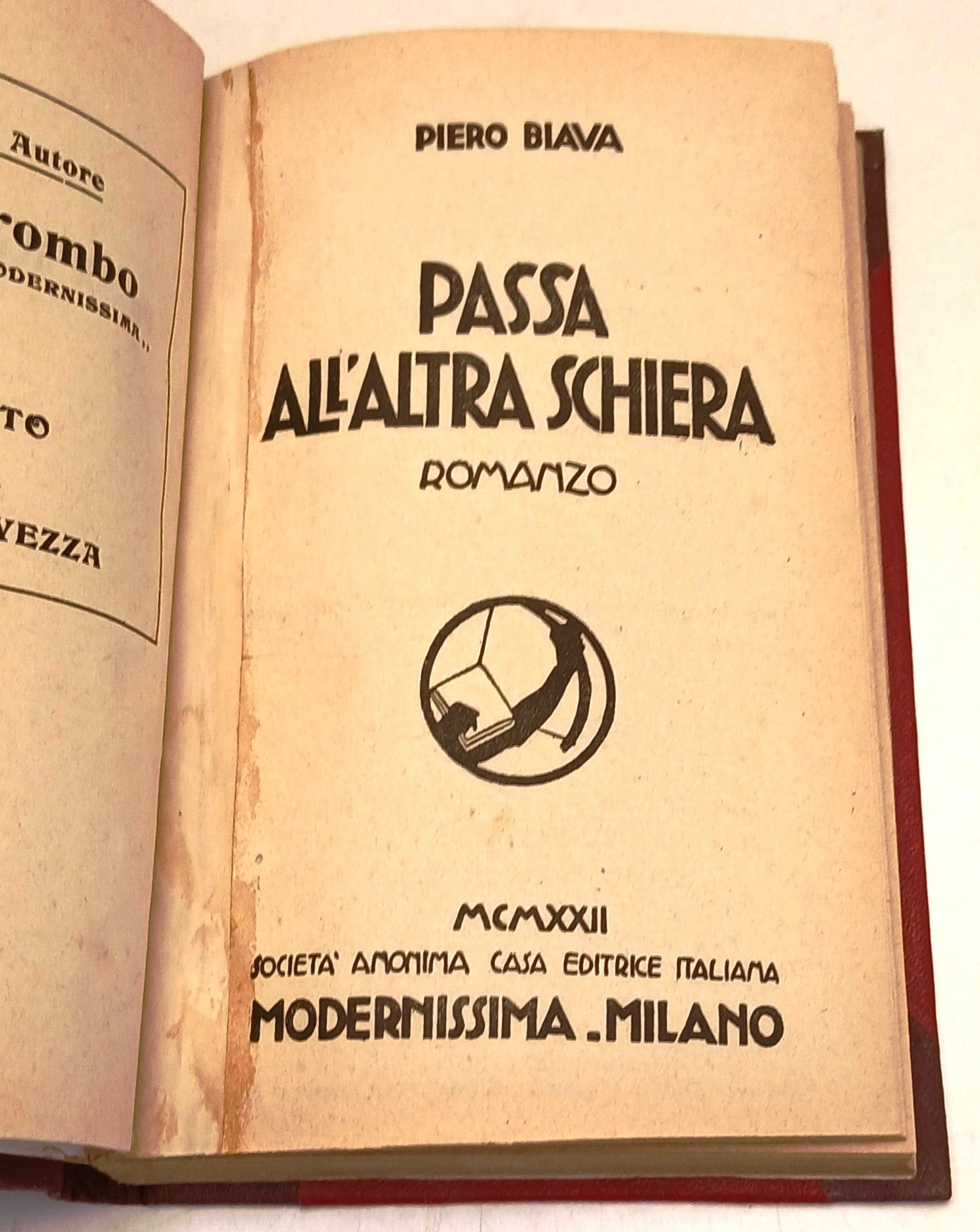 Passa all'altra schiera - Piero Biava - Modernissima - 1922 - ZFS260