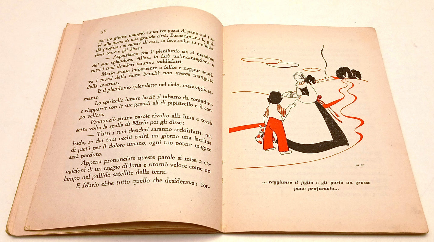 Il pastorello e i genii della montagna- Mello Nicolini- La Scuola- 1949- RVSa993