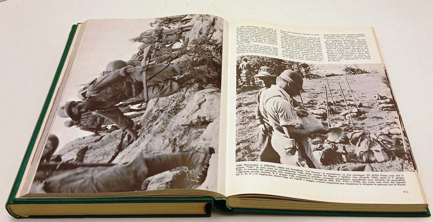 Penna Nera 2 volumi Storia battaglie Alpini d'Italia- Pisano' Lombi- FPE- YFS933