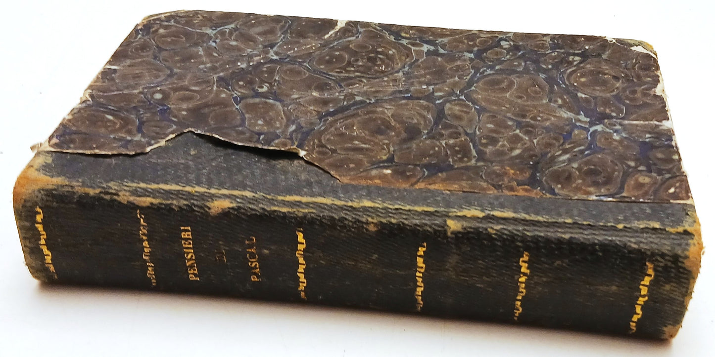 Pensieri sopra le religione Tomi I/II - Pascal- Francesco Andreola- 1821- ZFS113