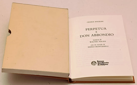 Perpetua e Don Abbondio - Cesare Angelini Walter Piacesi - Banca Monte - ZFS279