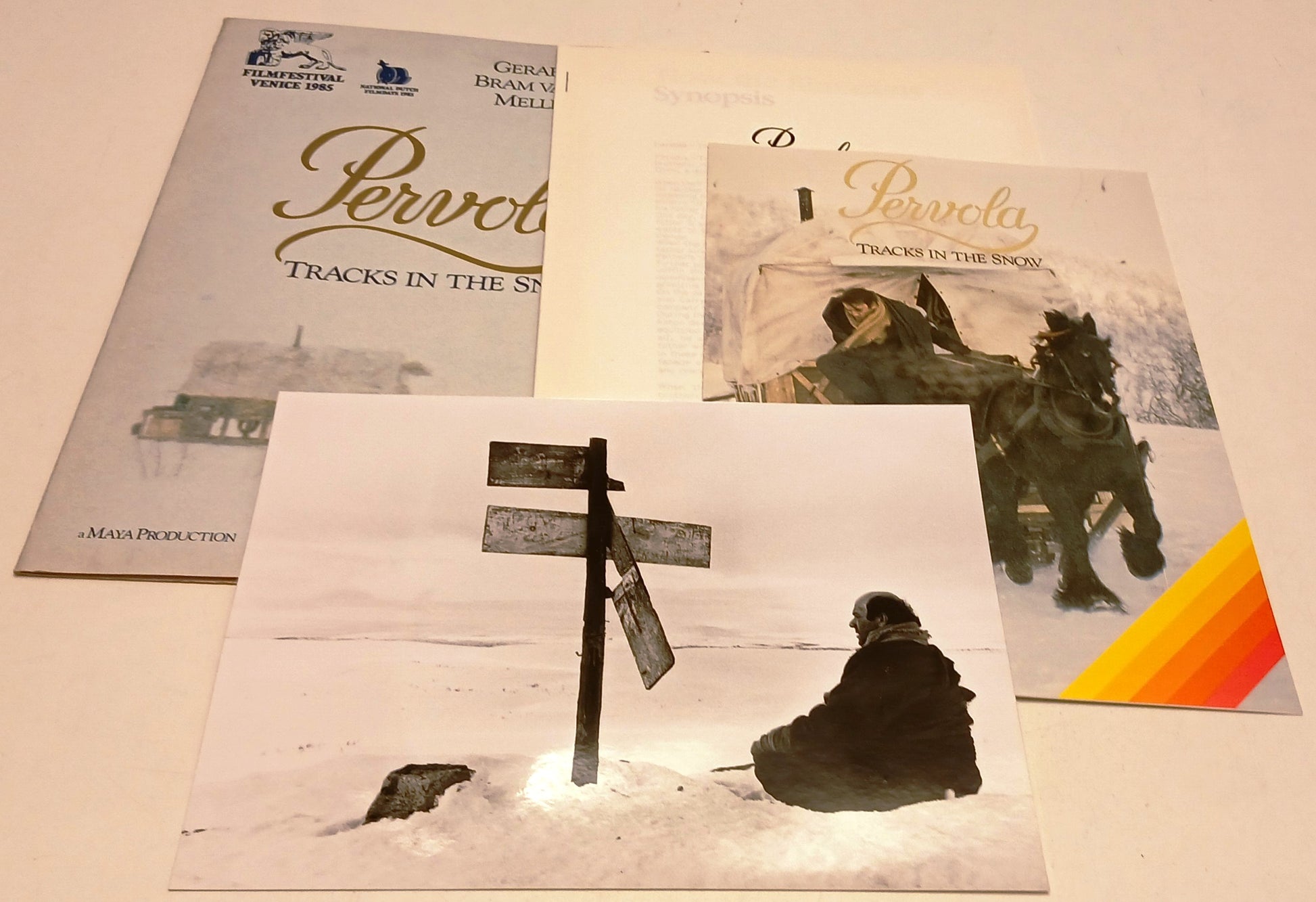 Cartella stampa film Pervola Tracks in the snow - Orlow Seunke Thoolen - RVSa850