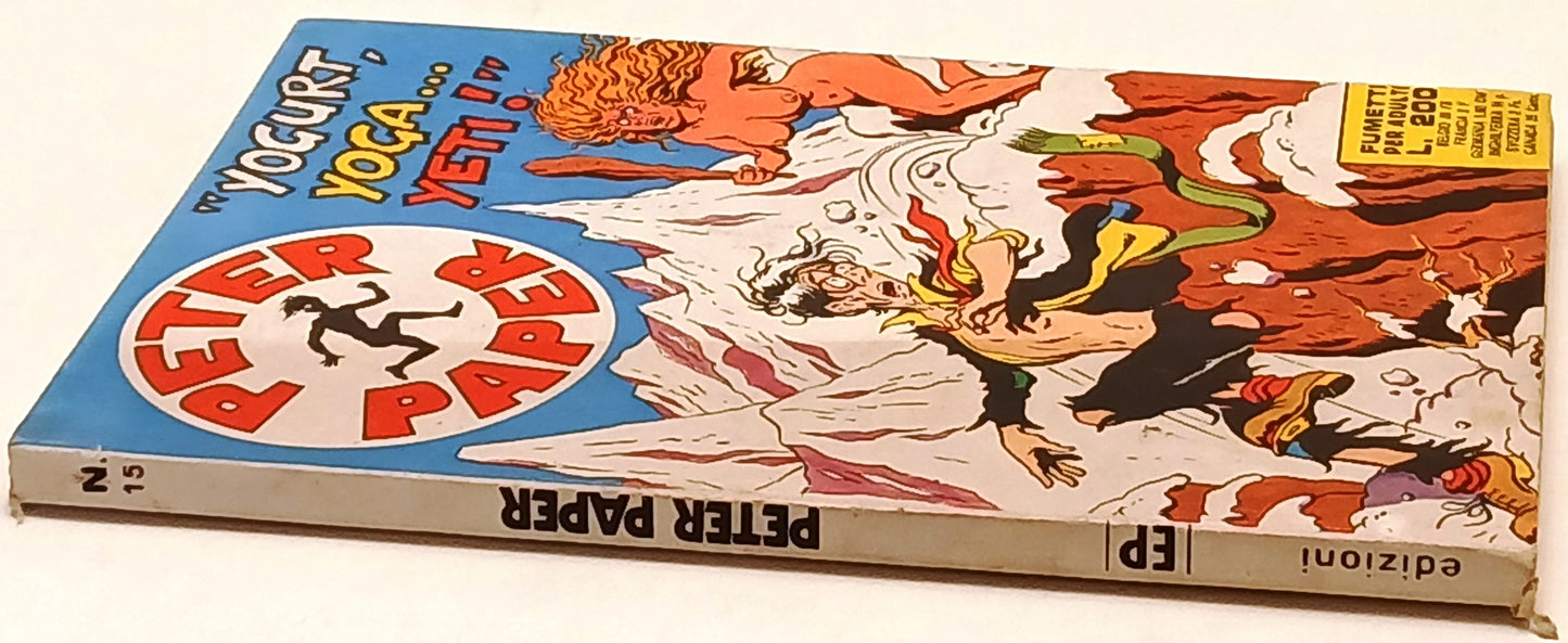 Peter Paper n.15 Anno II Yogurt, yoga, yeti! - Elvipress - 1a ed. 1973 - C26