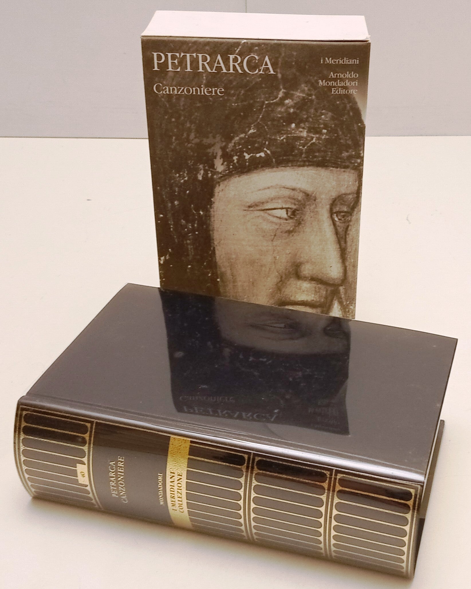 Canzoniere - Francesco Petrarca - Mondadori Panorama I meridiani - con cofanetto