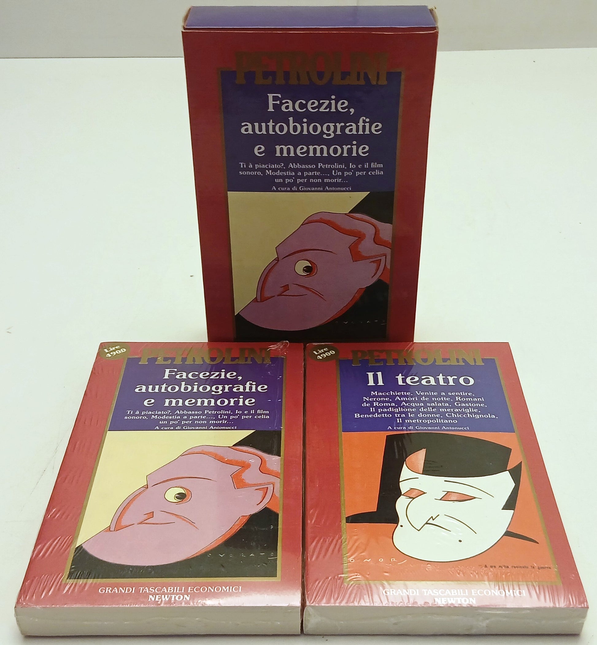 Il Teatro Facezie autobiografie e memorie - Petrolini - Newton Tascabili- ZFS268