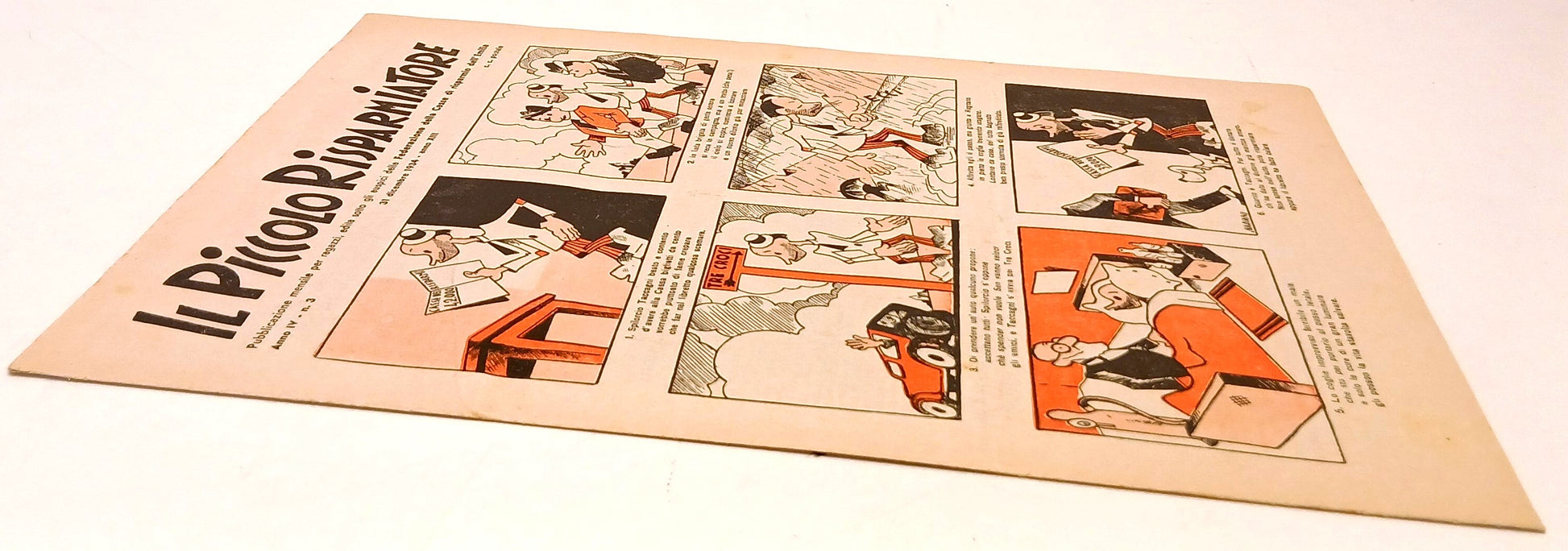 Il piccolo risparmiatore - Pubblicazione mensile ragazzi - a fumetti - RVSa1046