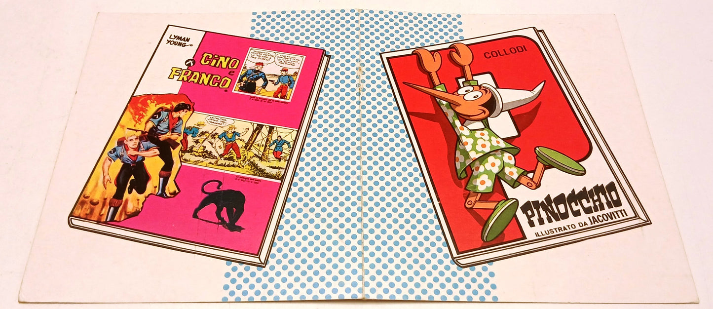 CV- Pieghevole pubblicitario Fratelli Spada - Pinocchio Cino e Franco - RVSz124