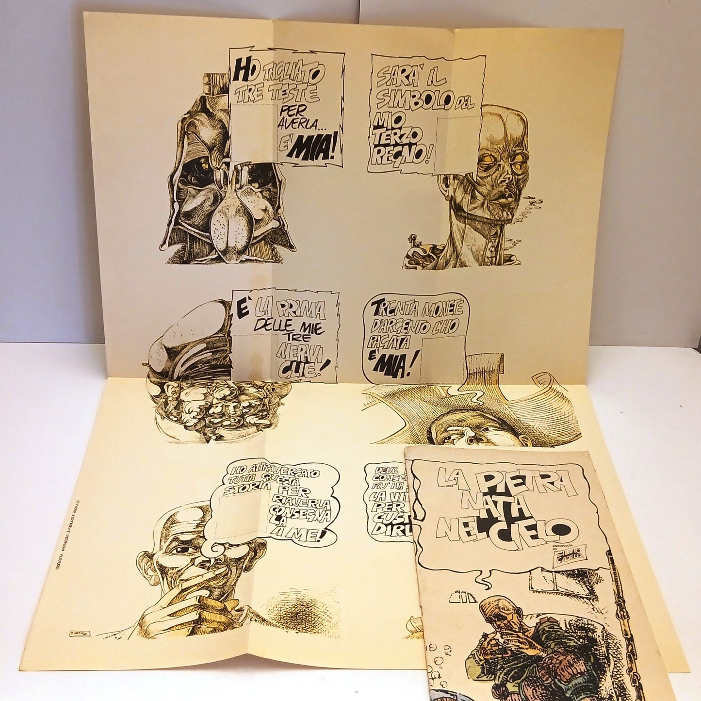 La Pietra nata dal cielo - Silvio Cadelo - Reggio Emilia - 1978- fumetto- ZFS319