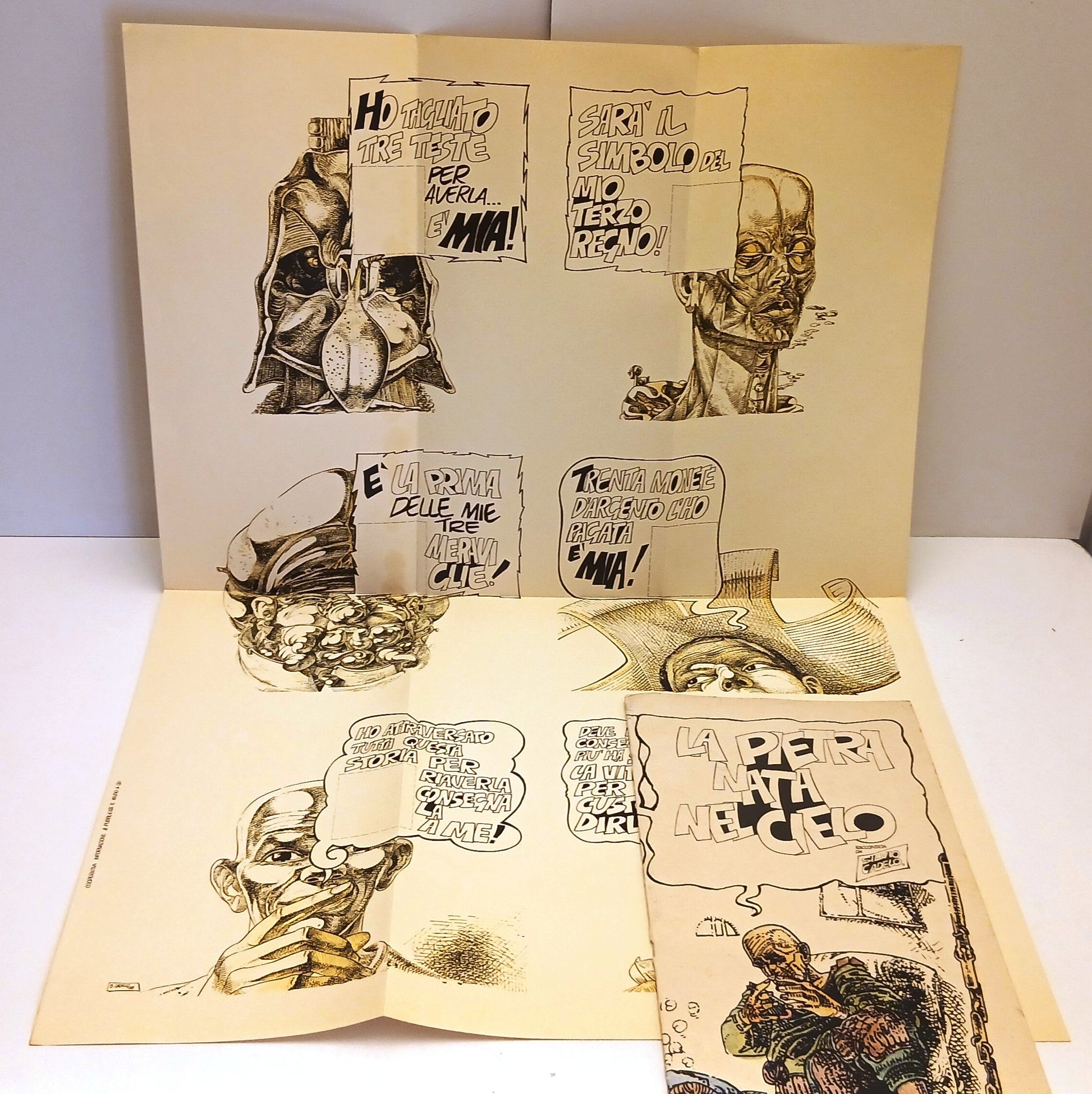 La Pietra nata dal cielo - Silvio Cadelo - Reggio Emilia - 1978- fumetto- ZFS319