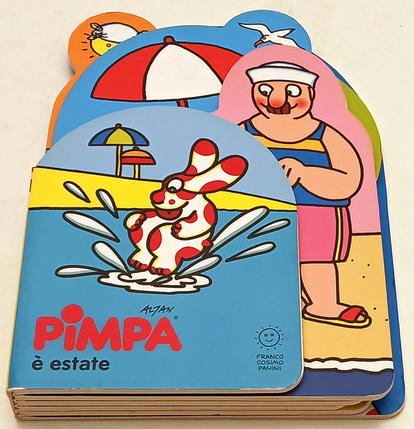 Pimpa e' estate - Altan - Franco Cosimo Panini - sagomato per bambini - ZFS239