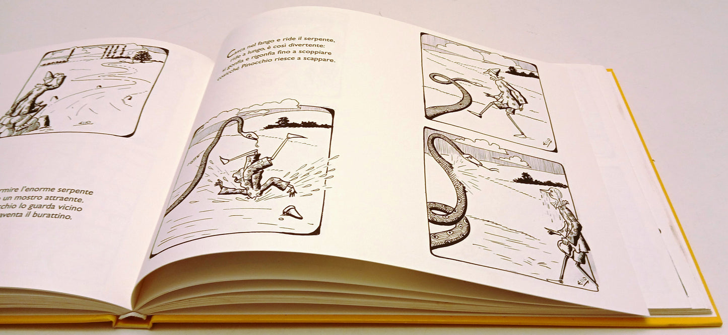 Pinocchio- Collodi- MUP- 1a ed.- copia numerata illustrazioni Mattiangeli-XFS212