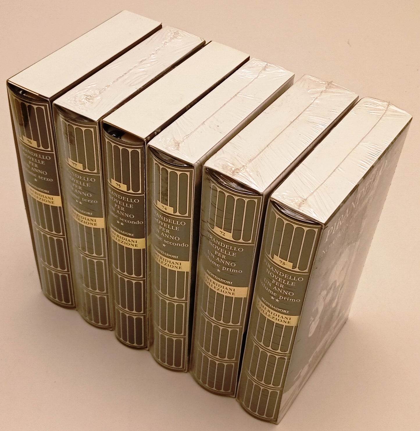 Novelle per un anno 6 volumi - Pirandello - Mondadori Panorama I meridiani