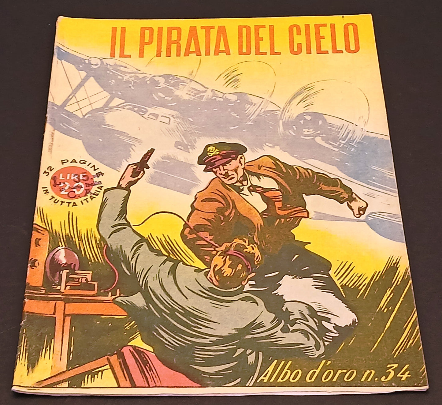 Albo d'oro n.34 Il pirata del cielo - Mondadori - 1946 - originale - H26