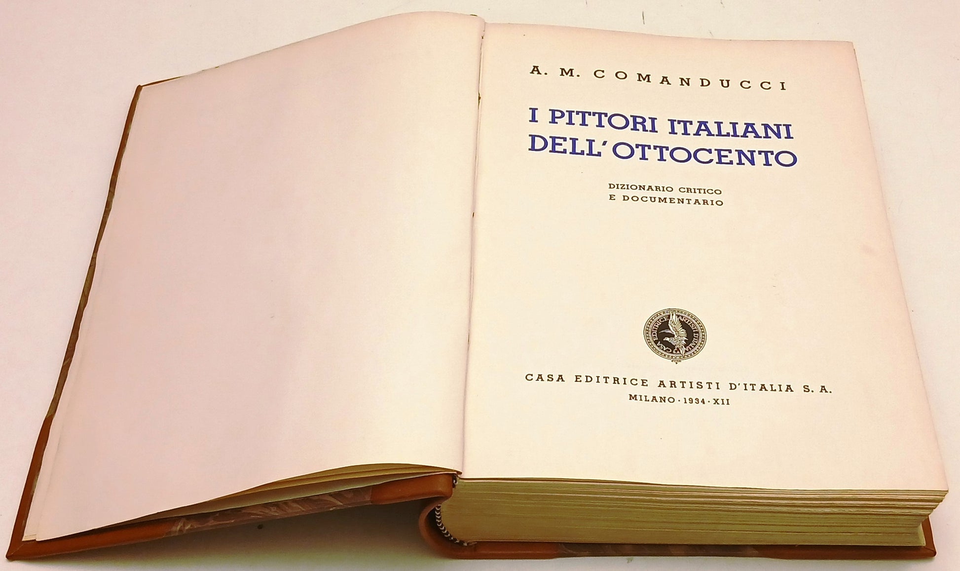 I pittori italiani dell'ottocento Dizionario - Comanducci- Artisti d'Italia- ZFS319