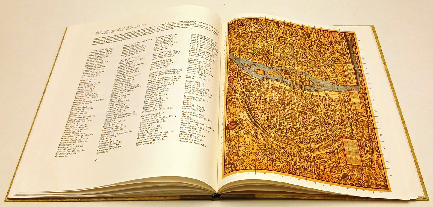 Le Plan de Paris par Truschet et Hoyau 1550 - Editions Seefeld - 1980 - YFS794