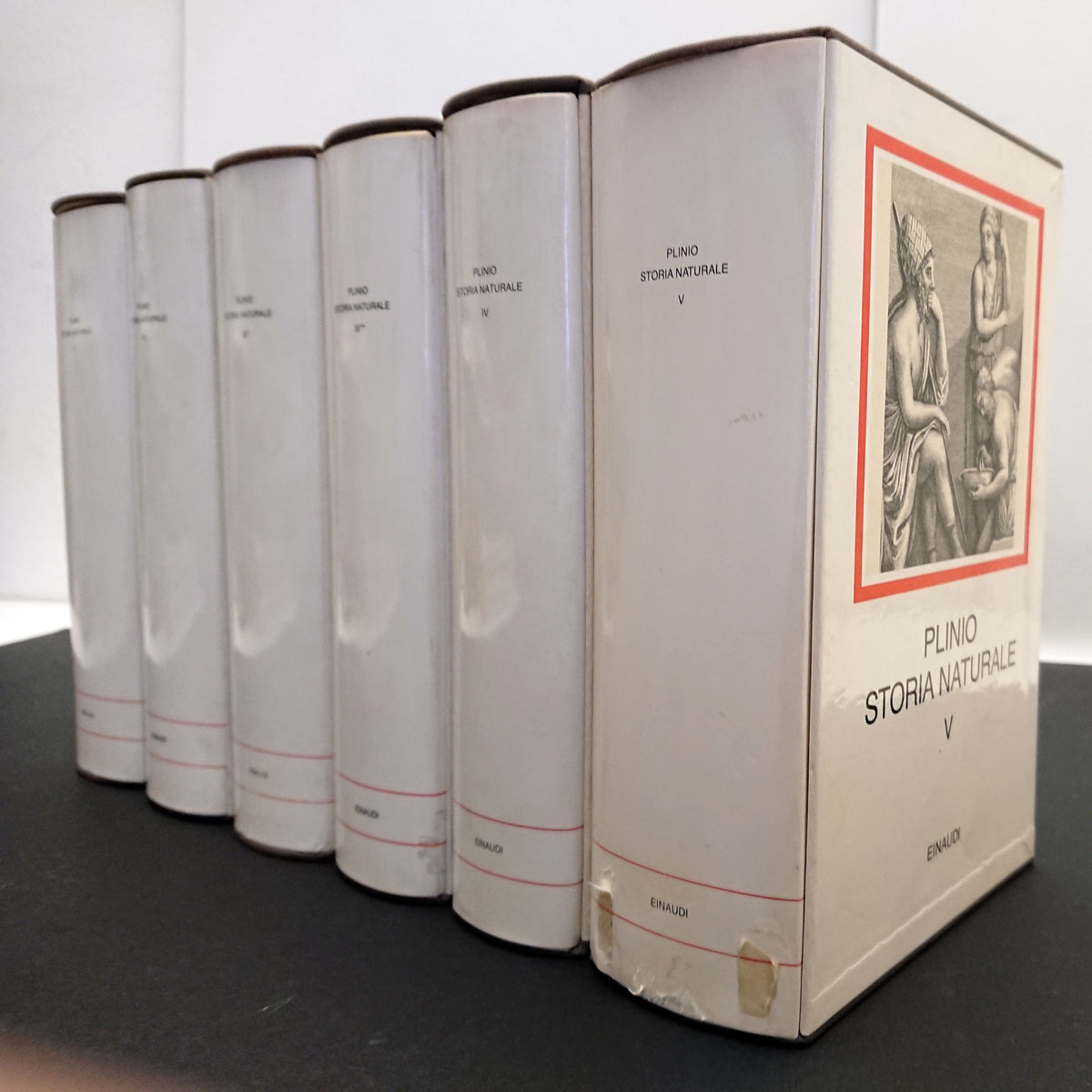 Storia naturale (6 volumi)- Plinio- Einaudi I Millenni- 1a ed.- cofanetto- XFS