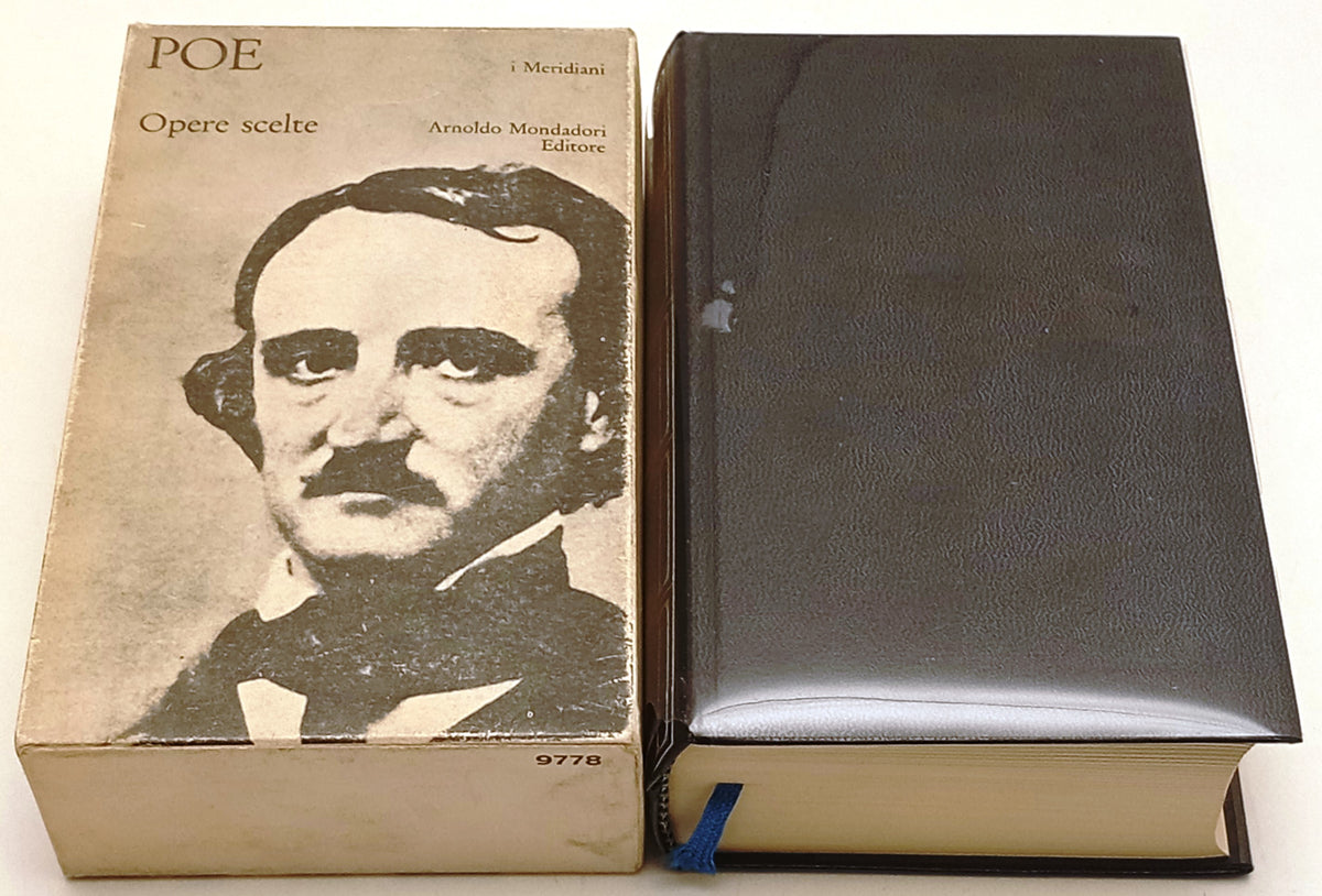 Opere scelte - Edgar Allan Poe - Mondadori I meridiani - 1a ed. - astuccio - XFS