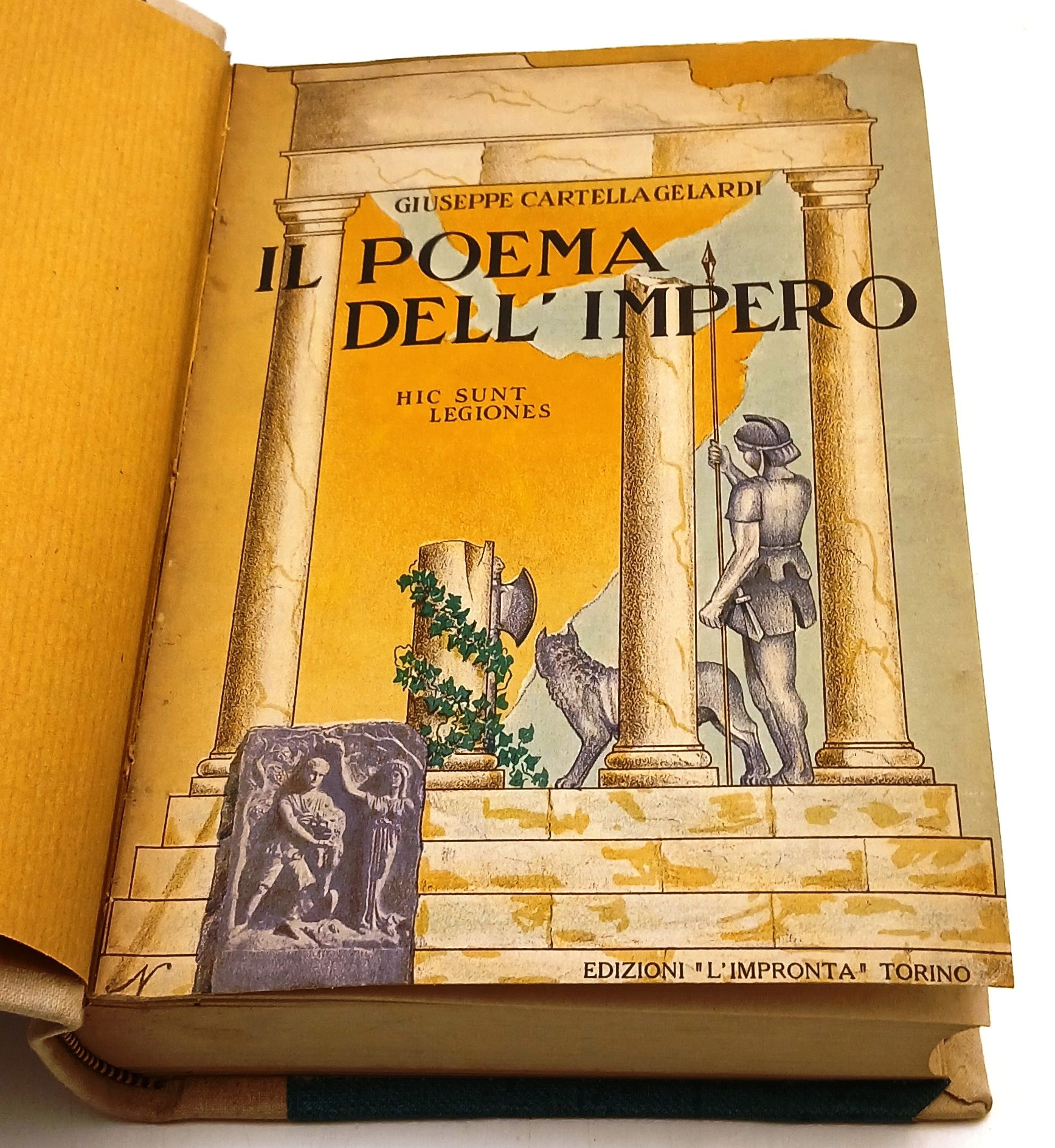 Il poema dell'Impero Hic sunt leones - Cartella Gelardi - L'Impronta- ZFS203