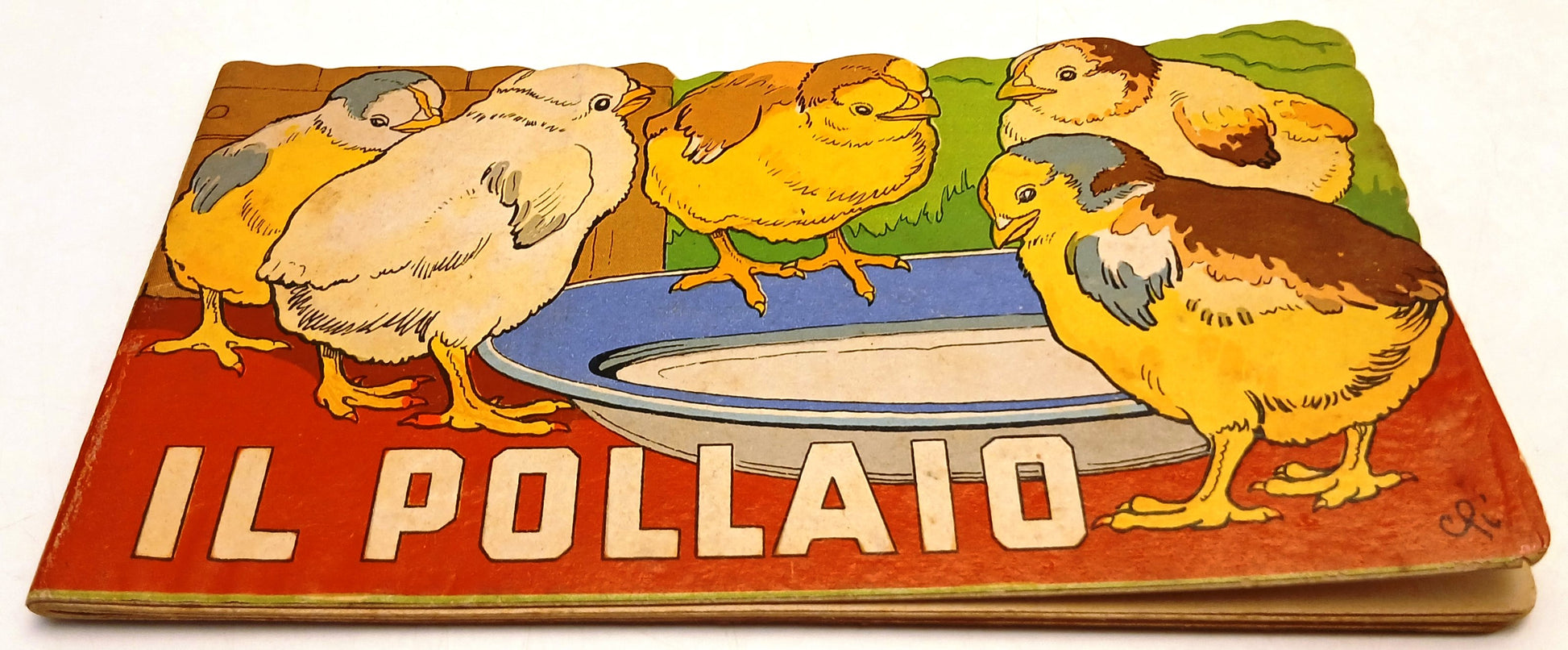 Animali Domestici Pollaio- Ambrosi Romanelli- Tirrenia- 1a ed.- sagomato-RVSa992