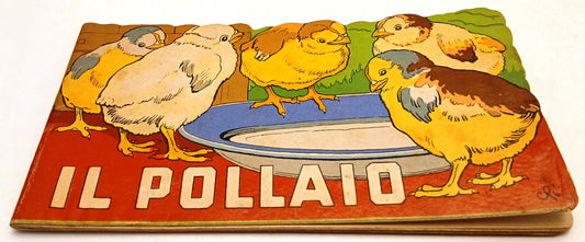 Animali Domestici Pollaio- Ambrosi Romanelli- Tirrenia- 1a ed.- sagomato-RVSa992