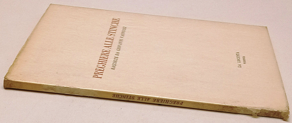 Preghiere alle Stinche - raccolte da Giovanni Vannucci - La Locusta - ZFS306