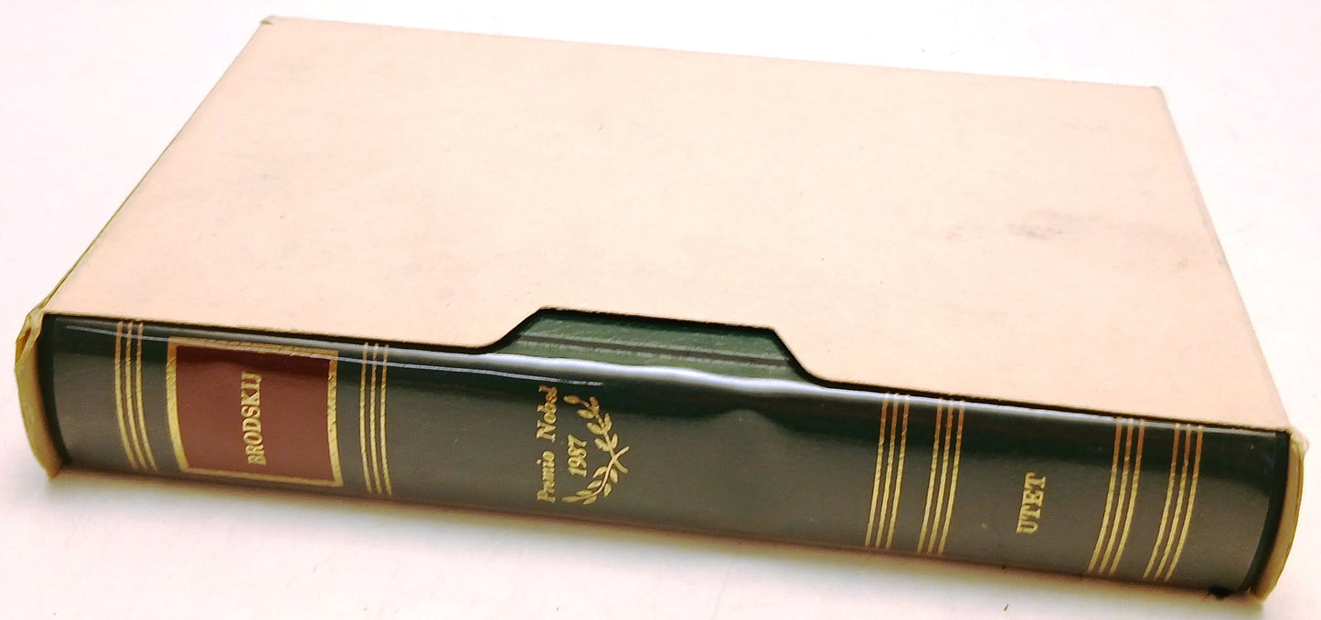 Premio Nobel 1987 Josif Brodskij - UTET Premi Nobel - 1a ed. - con astuccio- XFS