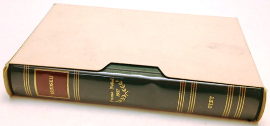 Premio Nobel 1987 Josif Brodskij - UTET Premi Nobel - 1a ed. - con astuccio- XFS
