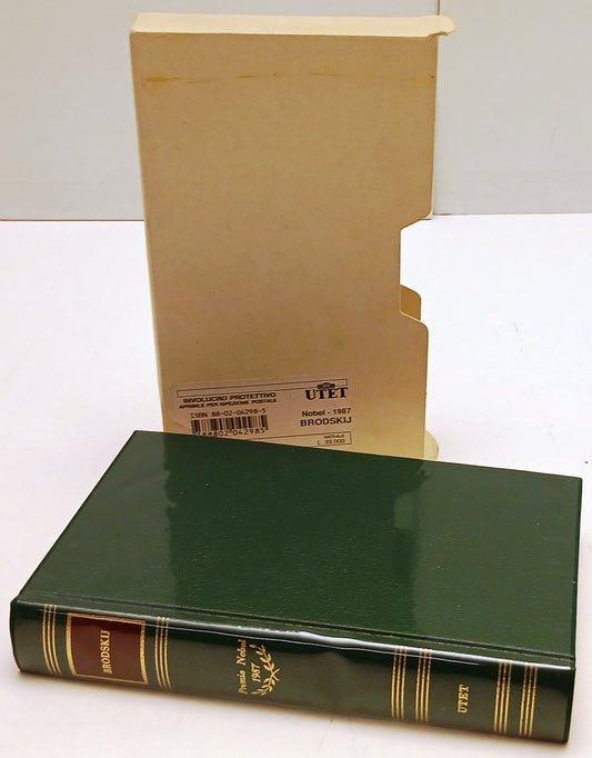 Premio Nobel 1987 Josif Brodskij - UTET Premi Nobel - 1a ed. - con astuccio- XFS