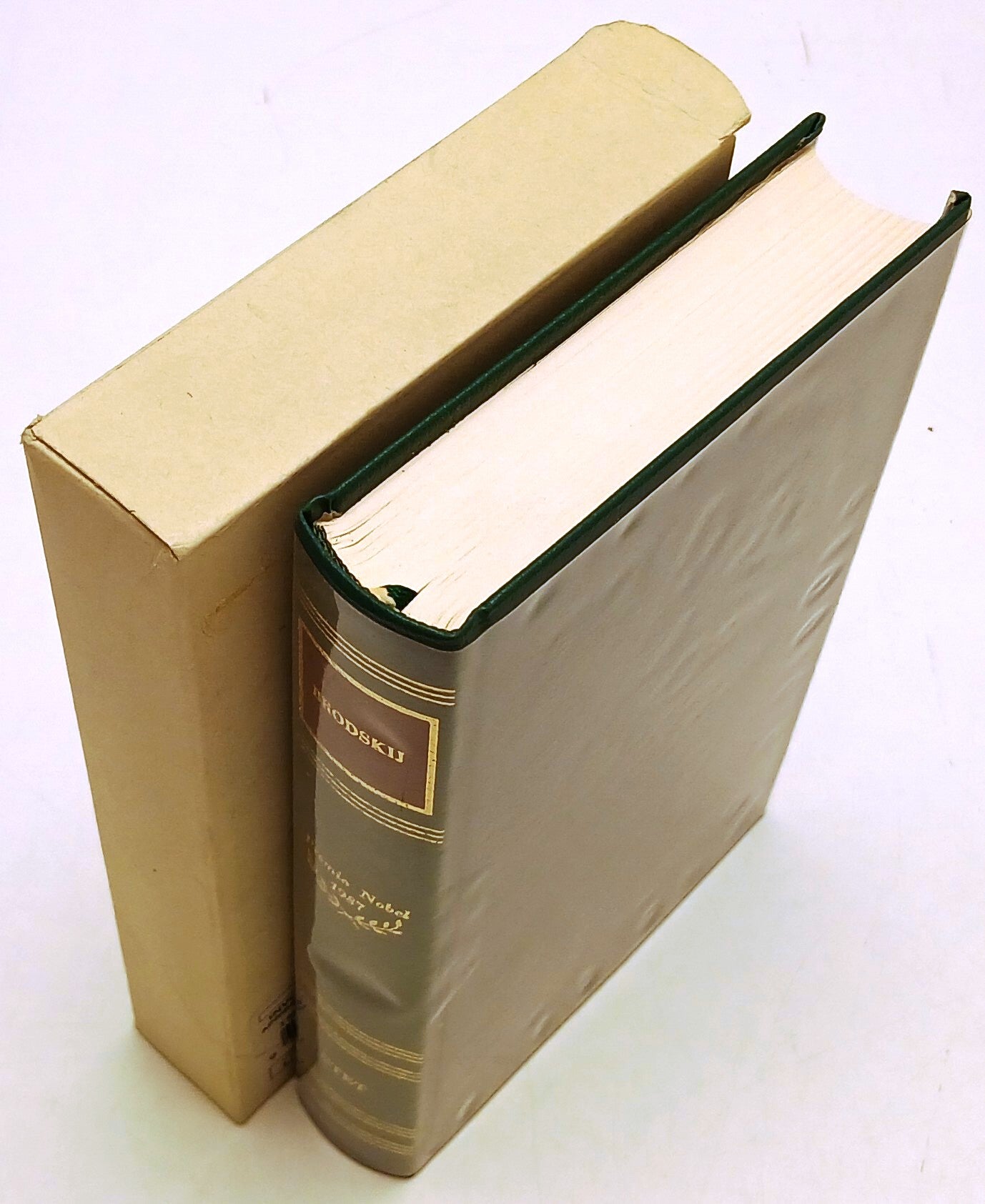 Premio Nobel 1987 Josif Brodskij - UTET Premi Nobel - 1a ed. - con astuccio- XFS