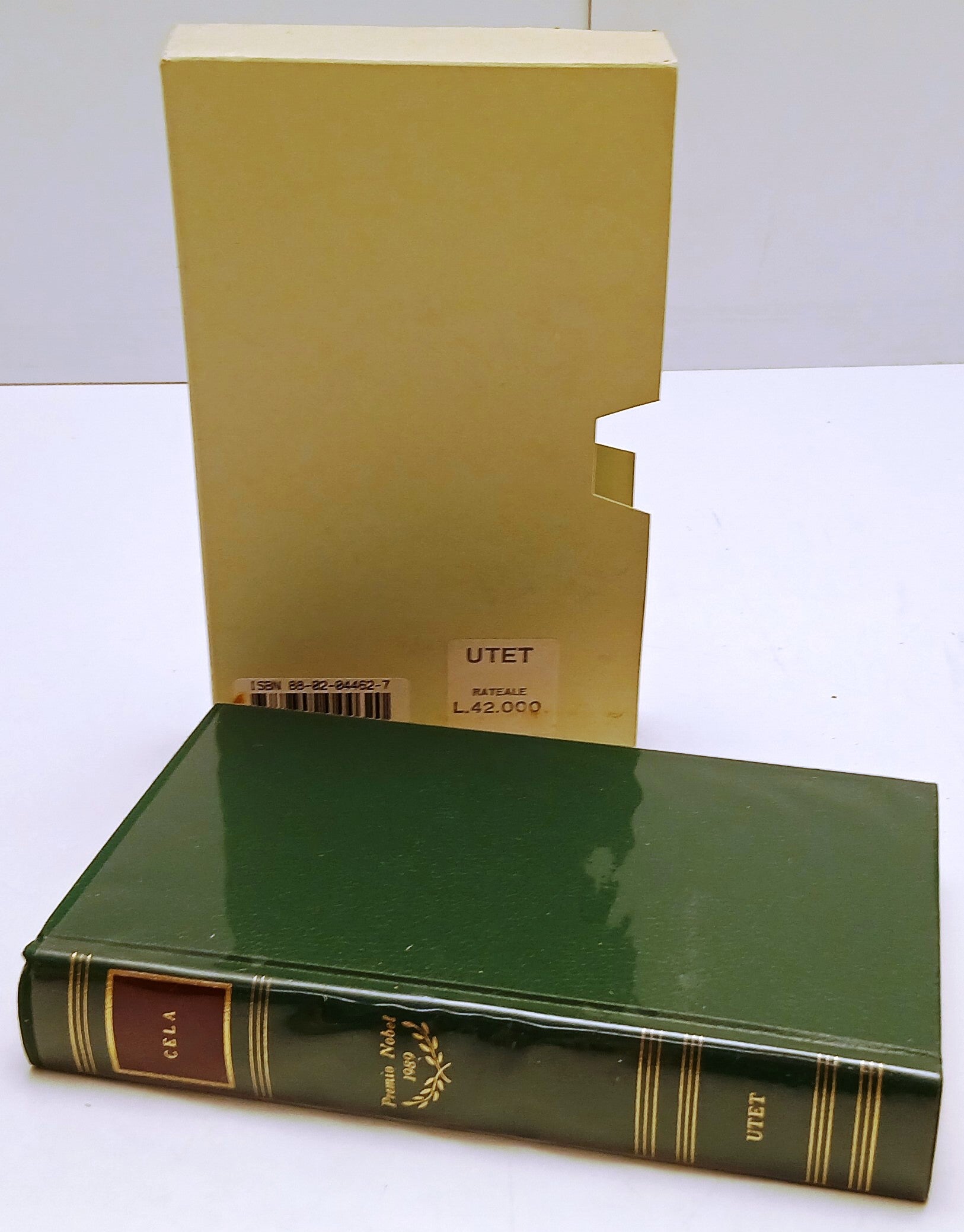 Premio Nobel 1989 Camilo Jose' Cela- UTET Premi Nobel- 1a ed.- con astuccio- XFS