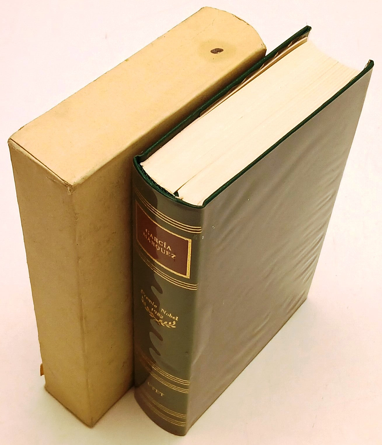 Premio Nobel 1982 Gabriel Garcia Marquez- UTET Premi Nobel- 1a ed.- astuccio-XFS