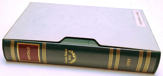 Premio Nobel 1975 Eugenio Montale - UTET Premi Nobel - 1a ed.- con astuccio- XFS