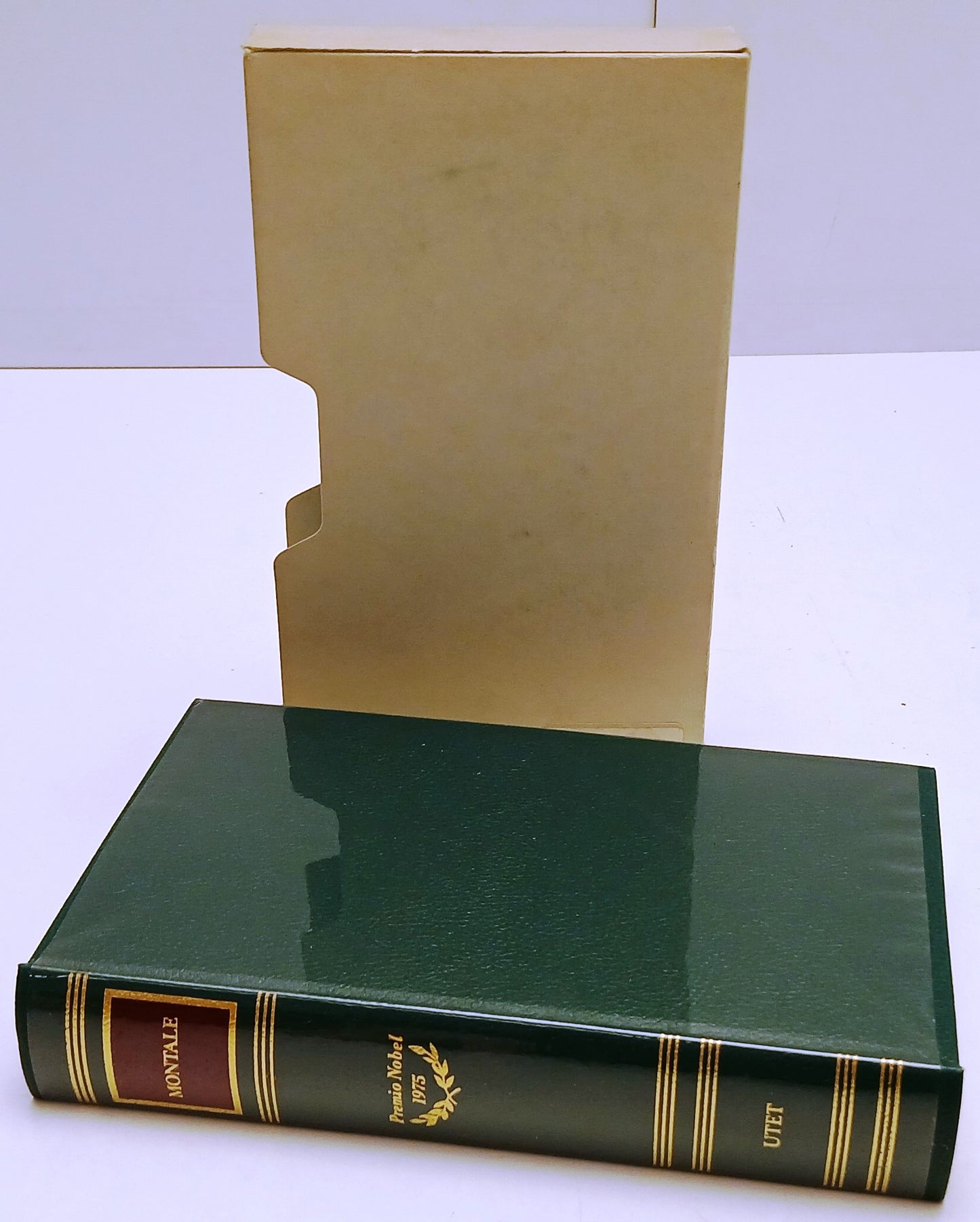 Premio Nobel 1975 Eugenio Montale - UTET Premi Nobel - 1a ed.- con astuccio- XFS