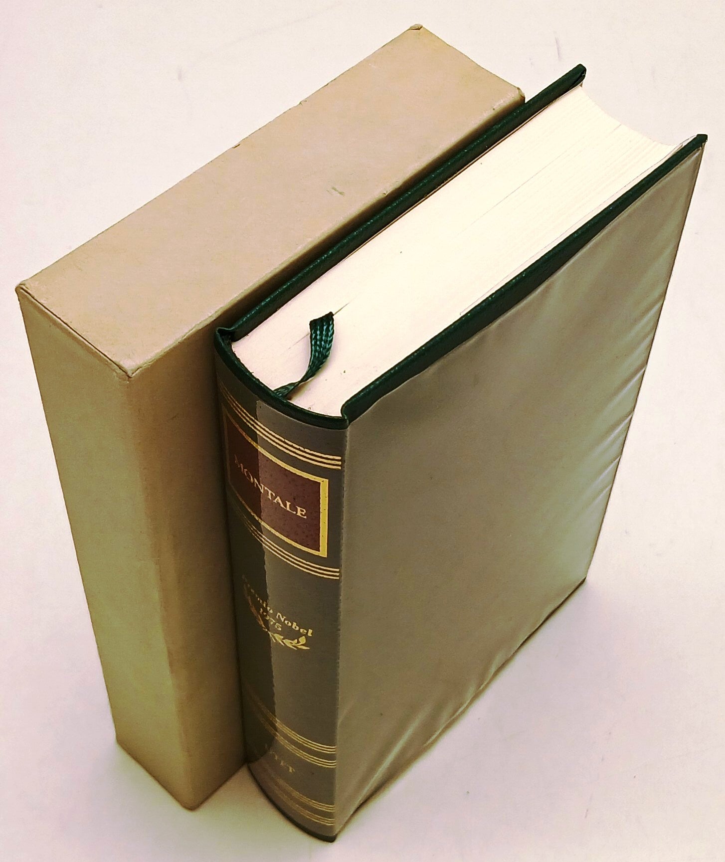 Premio Nobel 1975 Eugenio Montale - UTET Premi Nobel - 1a ed.- con astuccio- XFS