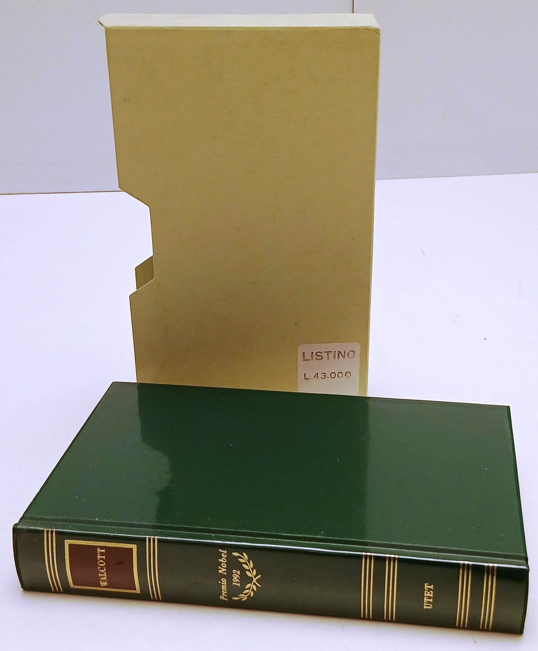Premio Nobel 1992 Derek Walcott - UTET Premi Nobel - 1a ed. - con astuccio - XFS