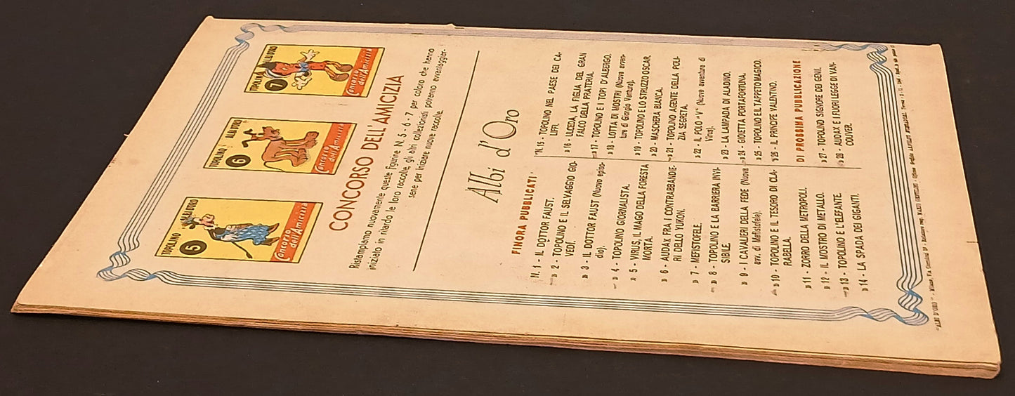 Albo d'oro n.26 Il principe Valentino - Mondadori - 1946 - originale - H26