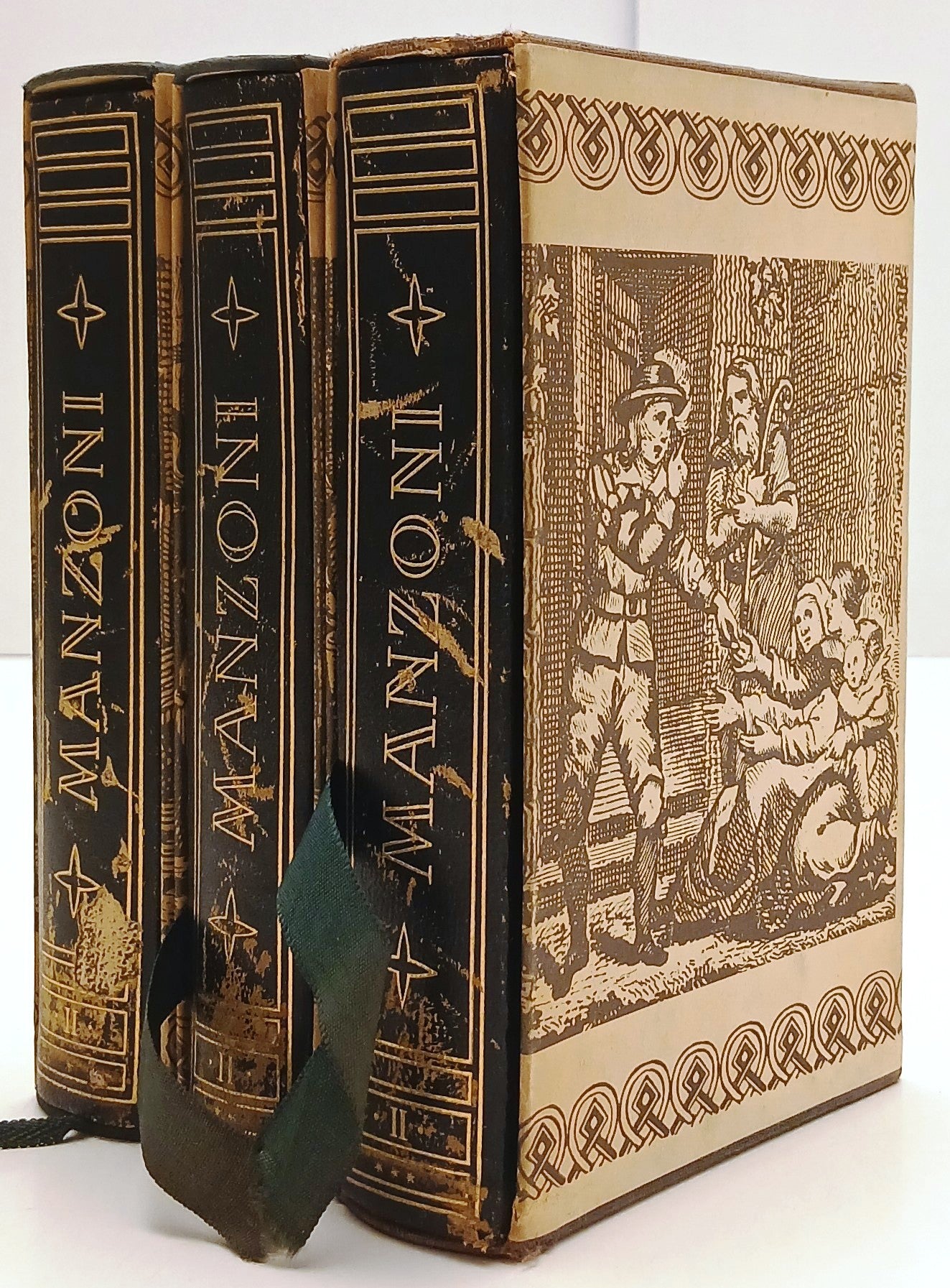 Tutte le Opere II Tomi I/III Fermo e Lucia Promessi Sposi - Manzoni- 1a ed.- XFS