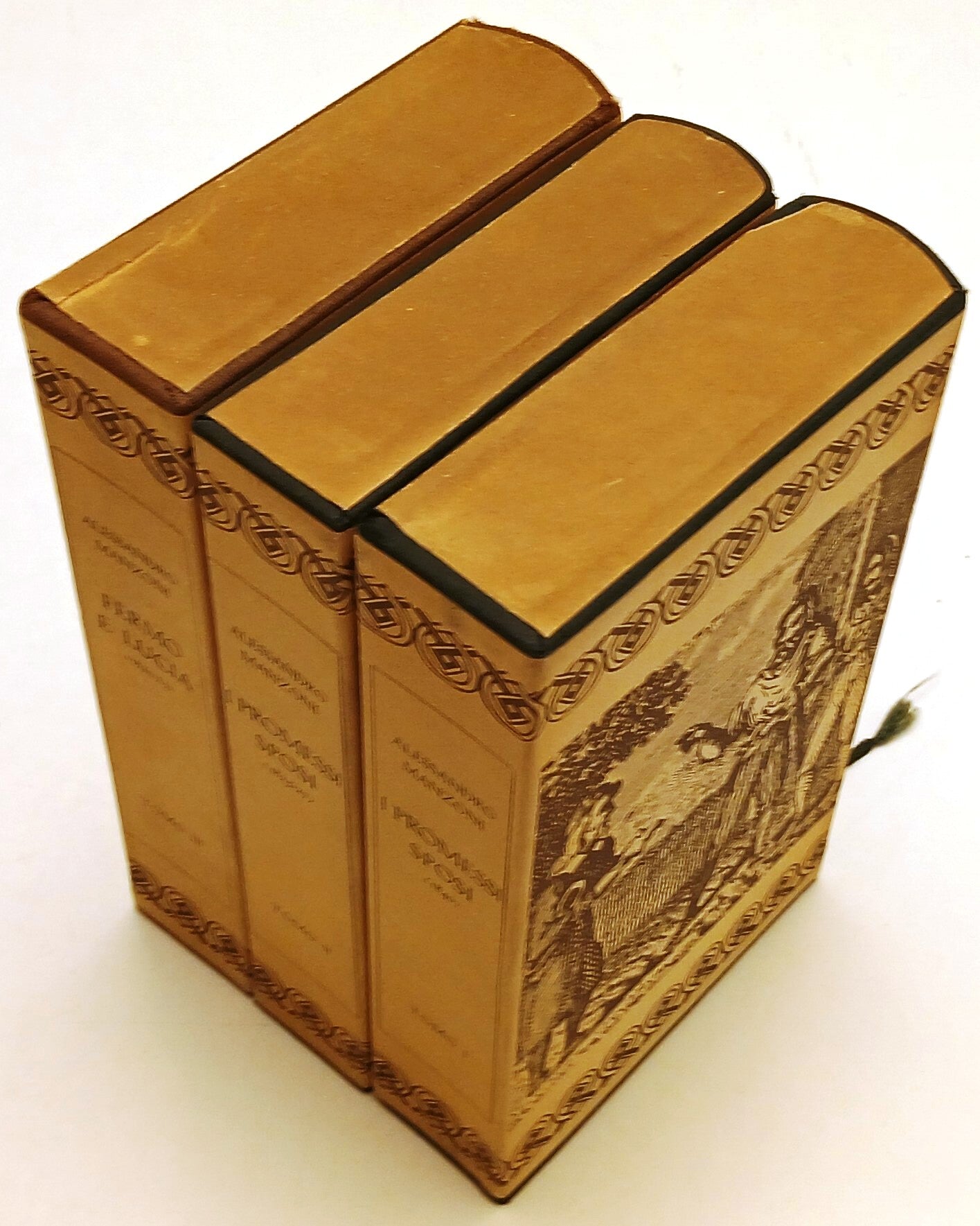 Tutte le Opere II Tomi I/III Fermo e Lucia Promessi Sposi - Manzoni- 1a ed.- XFS