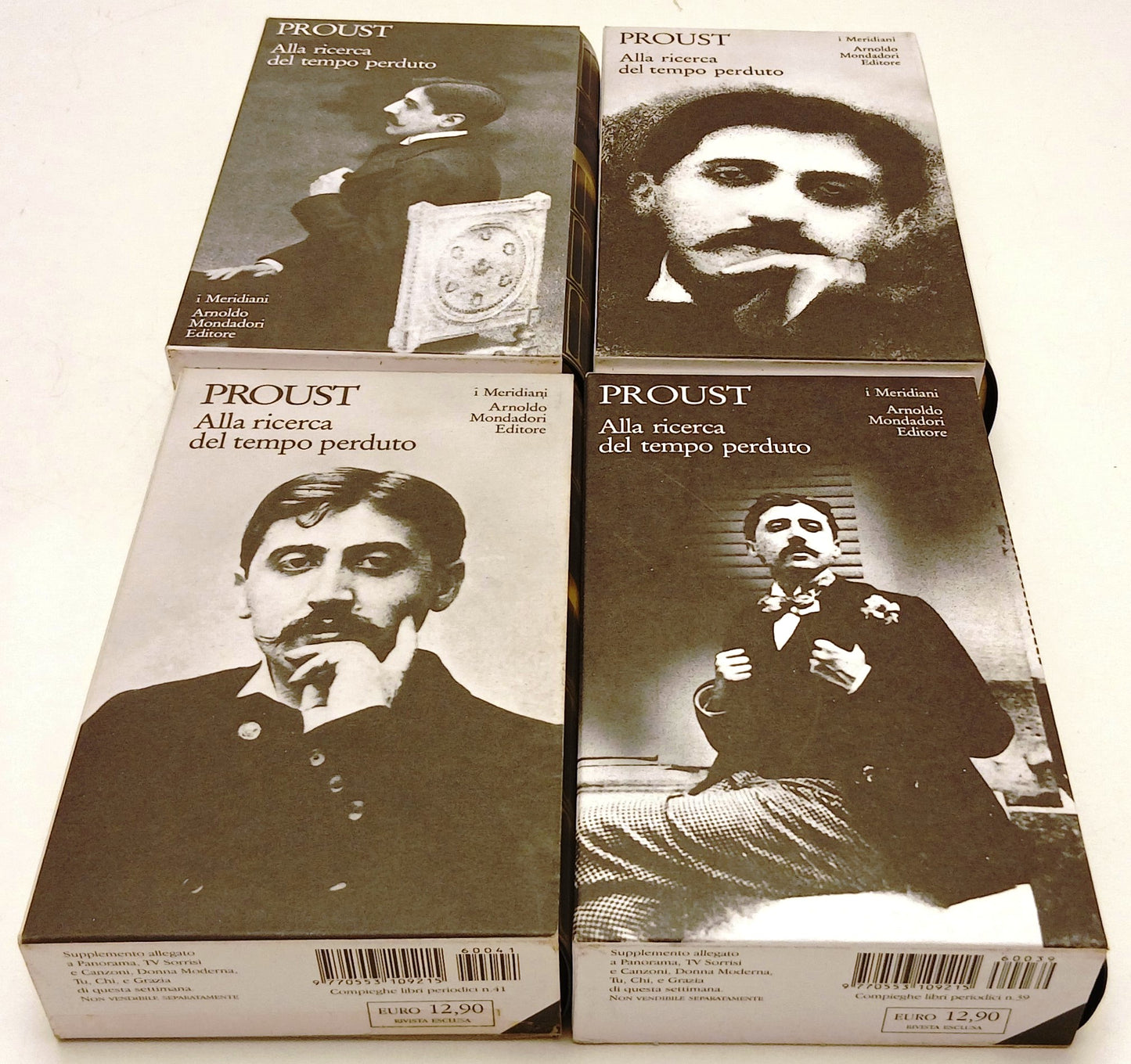 Alla ricerca del tempo perduto 4 volumi - Proust- Mondadori Panorama I meridiani