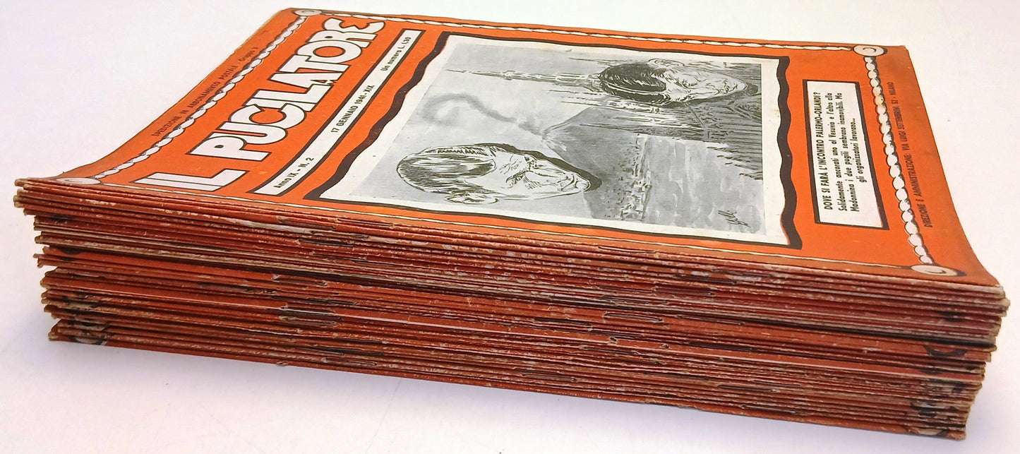 Rivista Il Pugilatore lotto 42 numeri - Anno 1941-XIX/XX - YFS530